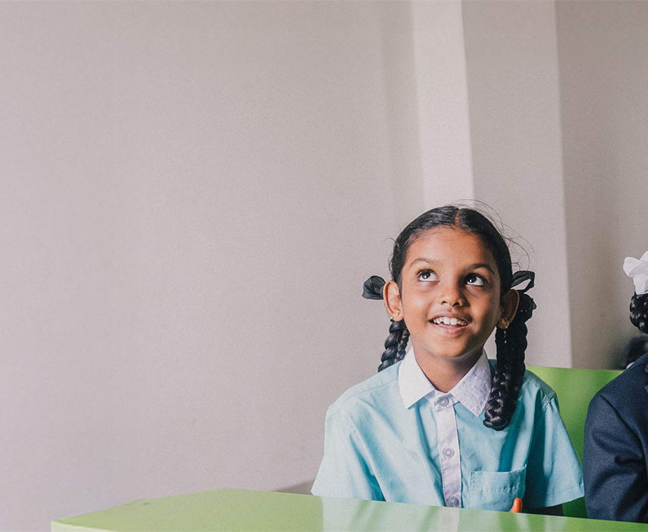 Two FOREFRONT students smiling at camera